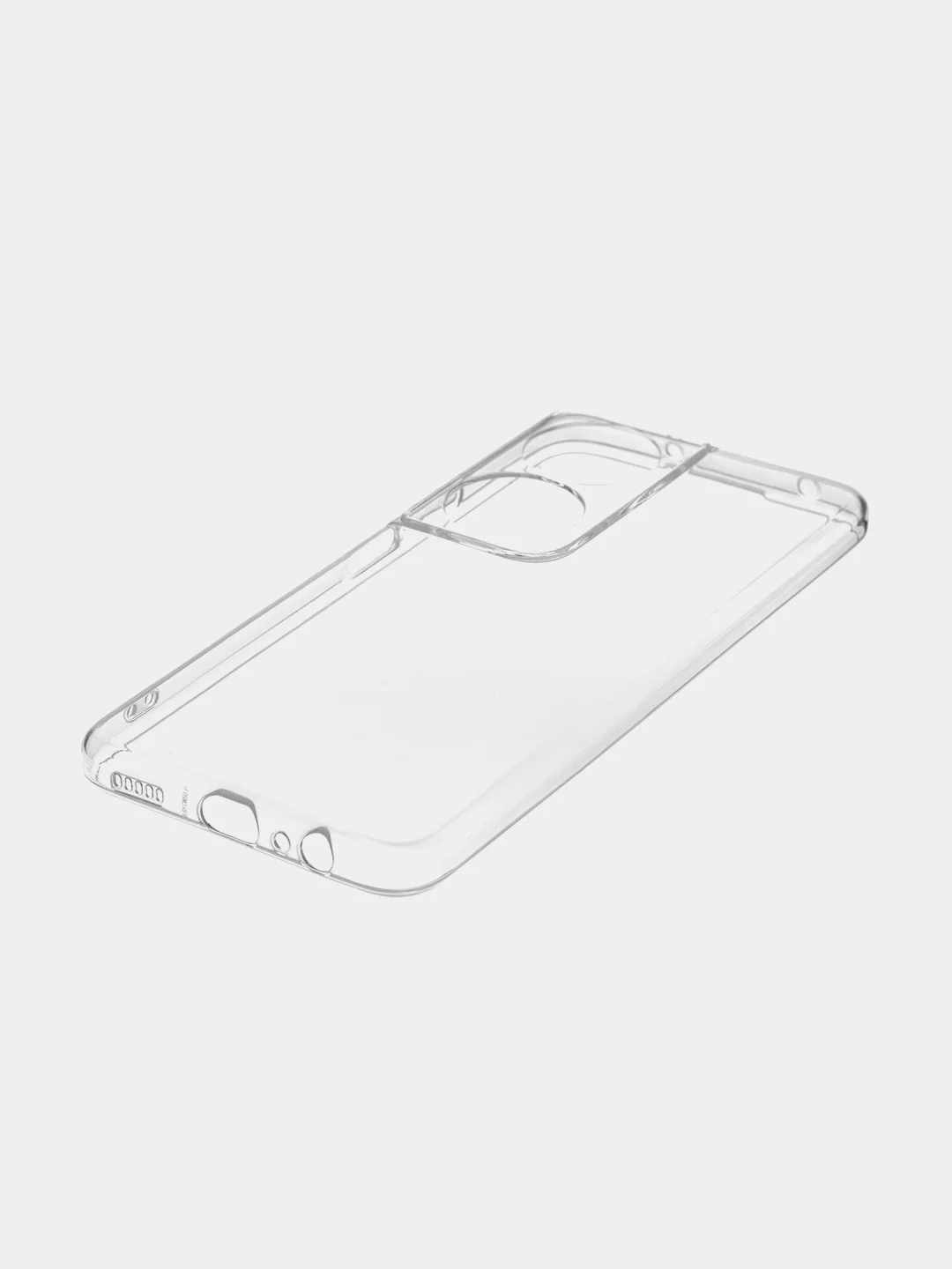 Прозрачный чехол BROSCORP для Honor Play 8T, матовый, прозрачный, силиконовый, с защитой камер