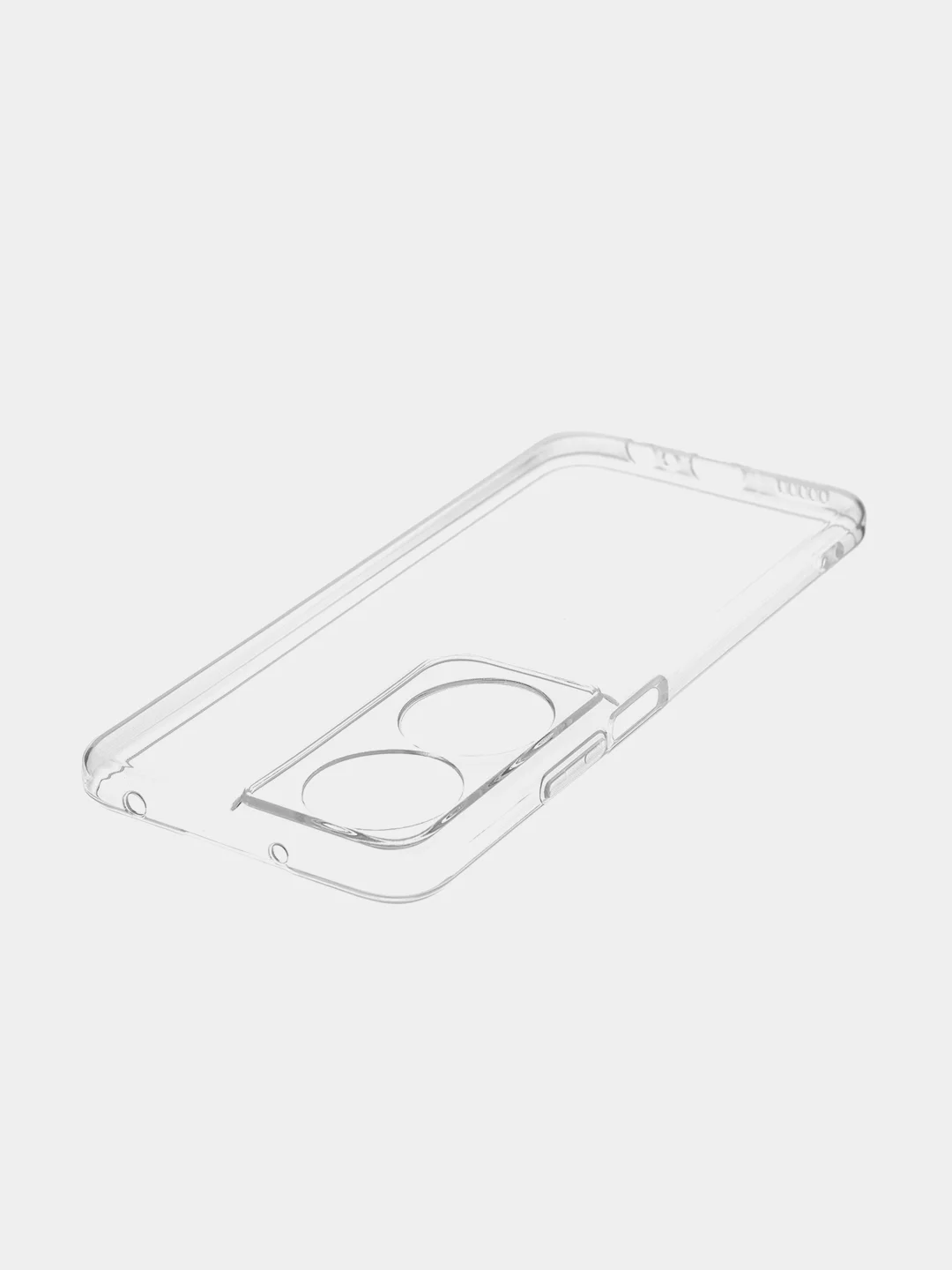 Прозрачный чехол BROSCORP для Honor Play 8T, матовый, прозрачный, силиконовый, с защитой камер