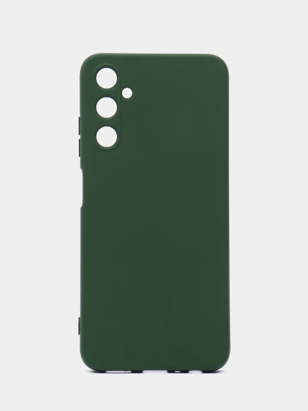 Зеленый чехол Silicone Cover для Samsung Galaxy A05s (Самсунг Галакси А05с), силиконовый