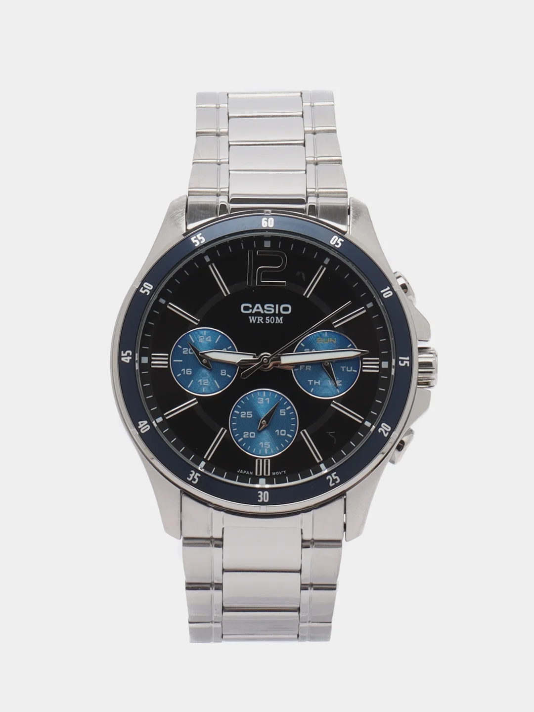 Синий часы наручные Casio MTP-1374D-1A