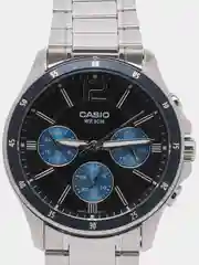 Синий часы наручные Casio MTP-1374D-1A