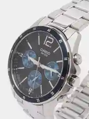 Синий часы наручные Casio MTP-1374D-1A