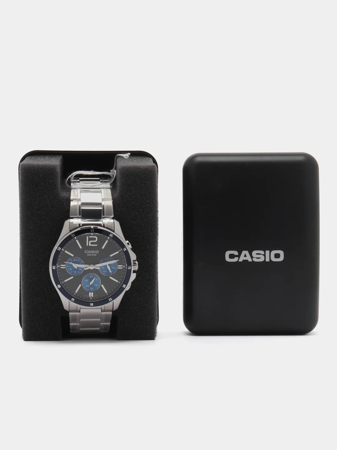 Синий часы наручные Casio MTP-1374D-1A