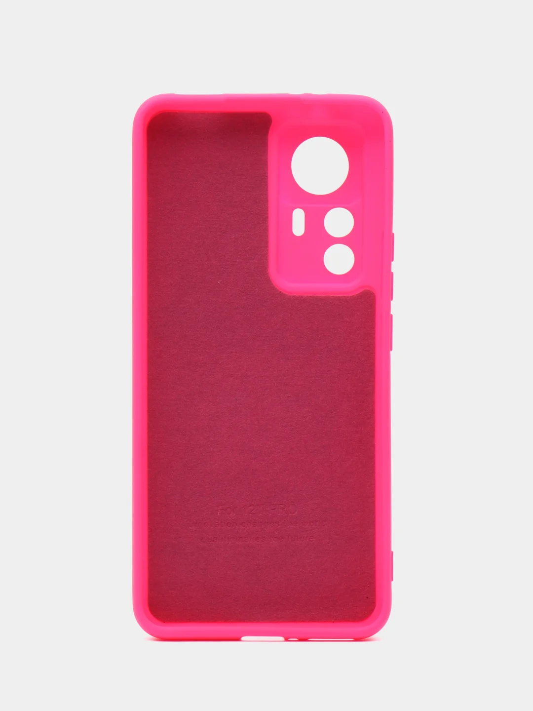 Тёмно-розовый чехол Xiaomi 12T, 12T Pro, Redmi K50 Ultra, Сяоми 12T, 12Т Про, Редми К50 Ультра силиконовый