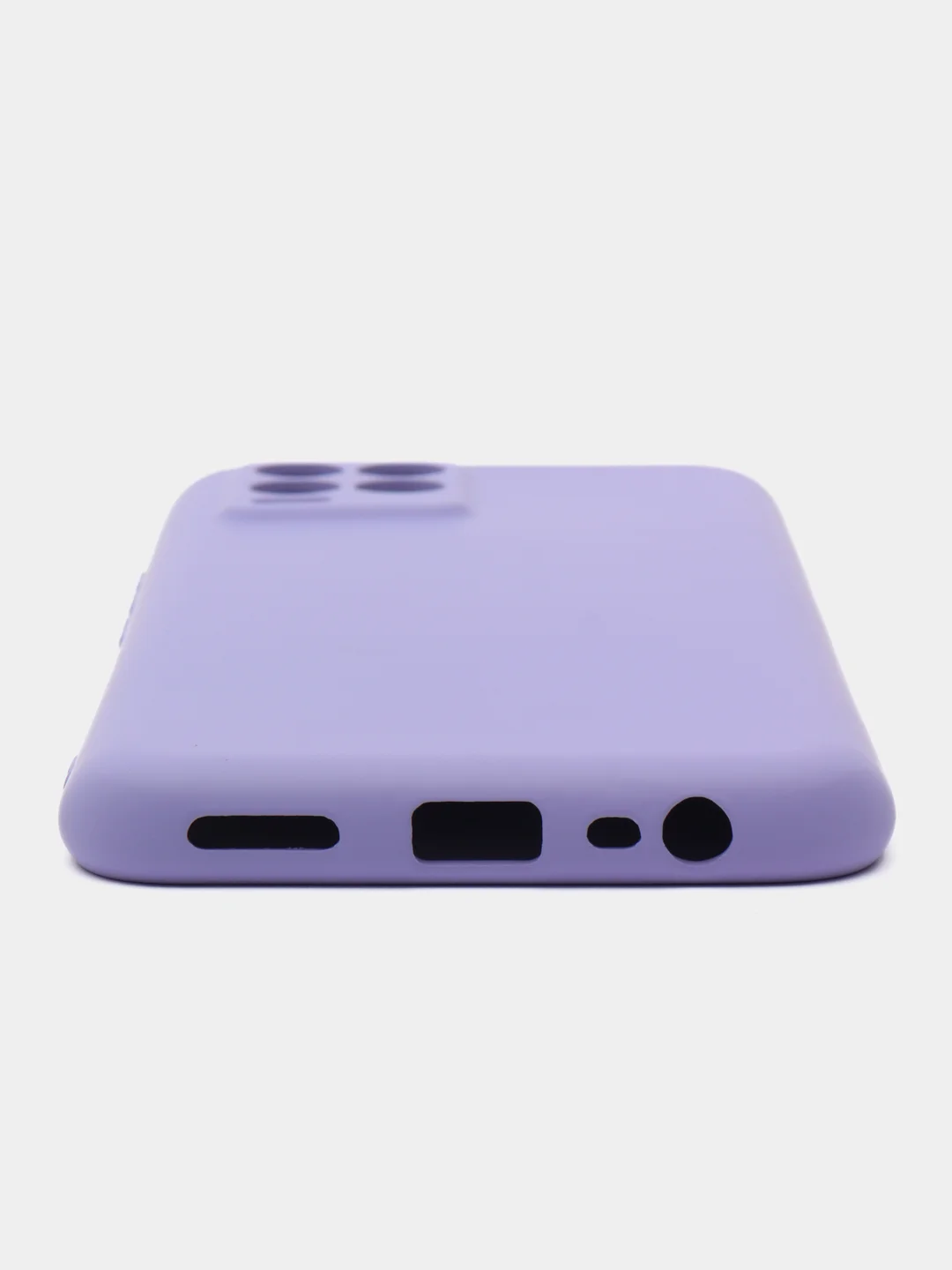 Лавандовый чехол Silicone Cover для Realme 8/8 Pro (Реалми 8/8 про), силиконовый