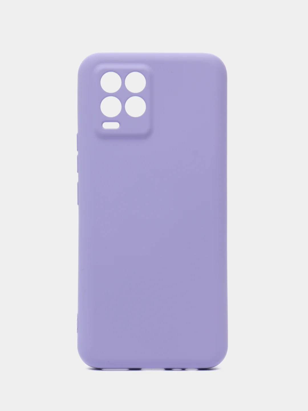 Пурпурный чехол Silicone Cover для Realme 8/8 Pro (Реалми 8/8 про), силиконовый