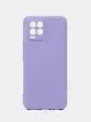 Пурпурный чехол Silicone Cover для Realme 8/8 Pro (Реалми 8/8 про), силиконовый