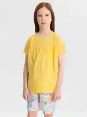 Желтый комплект для девочек