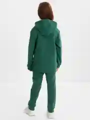 Зеленый детский спортивный костюм