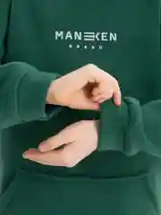 Зеленый детский спортивный костюм