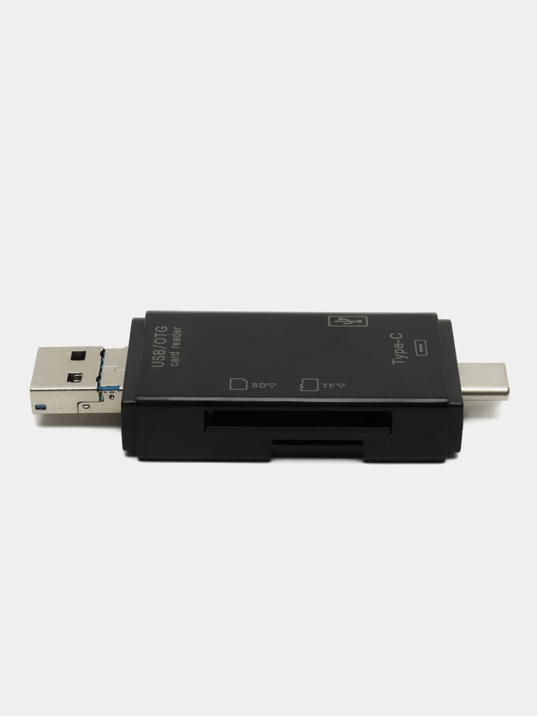 Картридер адаптер-переходник универсальный, 6 в 1, micro sd, usb, type c, sd, tf
