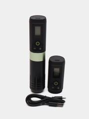 Беспроводная тату машинка Yilong X5 Wireless Pen x 2 Power, 2 сменных аккумулятора