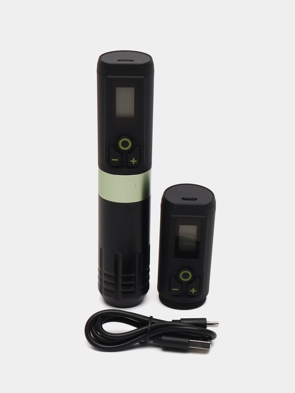 Беспроводная тату машинка Yilong X5 Wireless Pen x 2 Power, 2 сменных аккумулятора