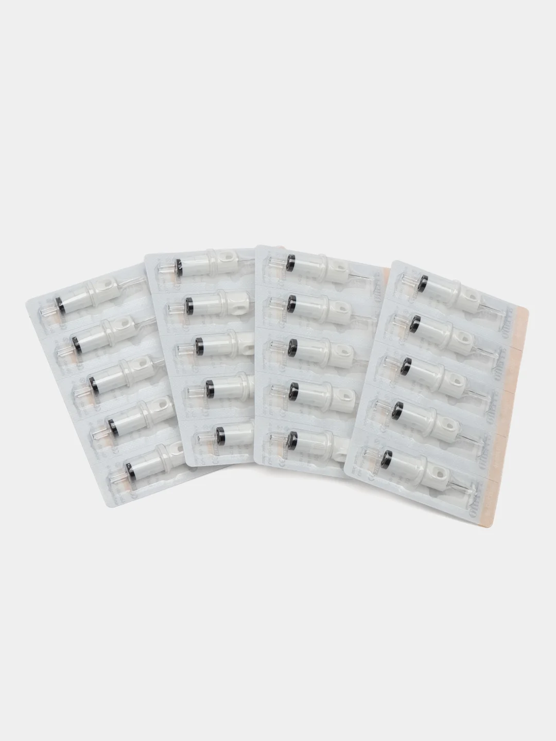 Картриджи для тату и татуажа QUELLE Round Liner, 20 штук