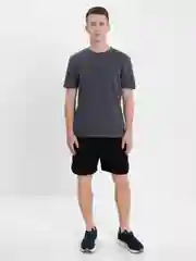 Черный шорты спортивные