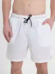 Белый шорты спортивные