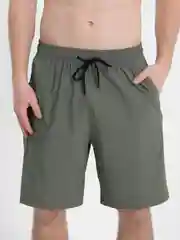 Зелёный хаки фитнес шорты