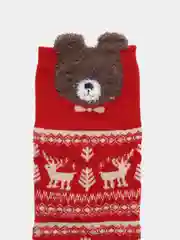 Носки новогодние в подарочной коробке, 4 пары