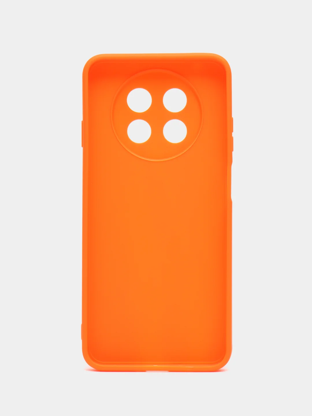 Оранжевый силиконовый чехол для HUAWEI nova Y91 (Хуавей нова у91), прозрачный