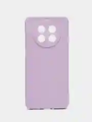 Сиреневый силиконовый чехол для HUAWEI nova Y91 (Хуавей нова у91), прозрачный
