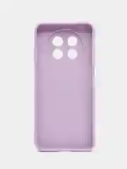 Сиреневый силиконовый чехол для HUAWEI nova Y91 (Хуавей нова у91), прозрачный