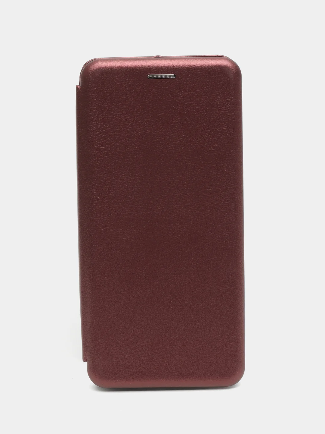 Бордовый чехол-книжка для Xiaomi A1+/A2+/Poco C51 золотая зеленая бордовая красная и другие