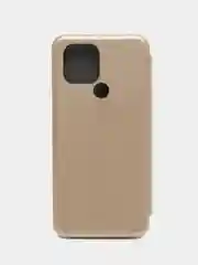 Золотой чехол-книжка для Xiaomi A1+/A2+/Poco C51 золотая зеленая бордовая красная и другие