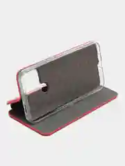 Красный чехол-книжка для Xiaomi A1+/A2+/Poco C51 золотая зеленая бордовая красная и другие