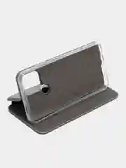 Серый чехол-книжка для Xiaomi A1+/A2+/Poco C51 золотая зеленая бордовая красная и другие