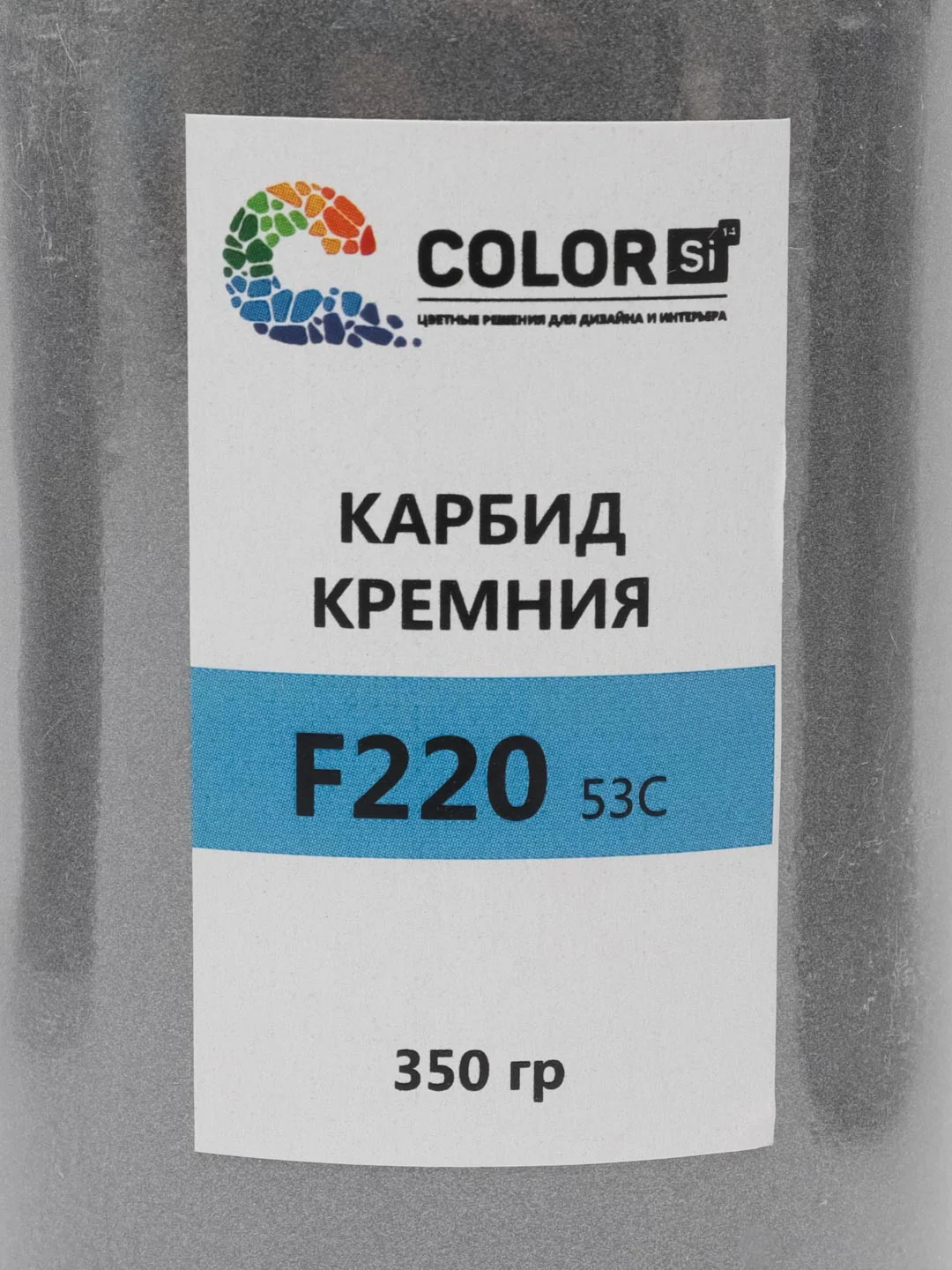 Карбид кремния F60, F120, F220, для выравнивания абразивов на стекле, по 350 г, COLOR Si