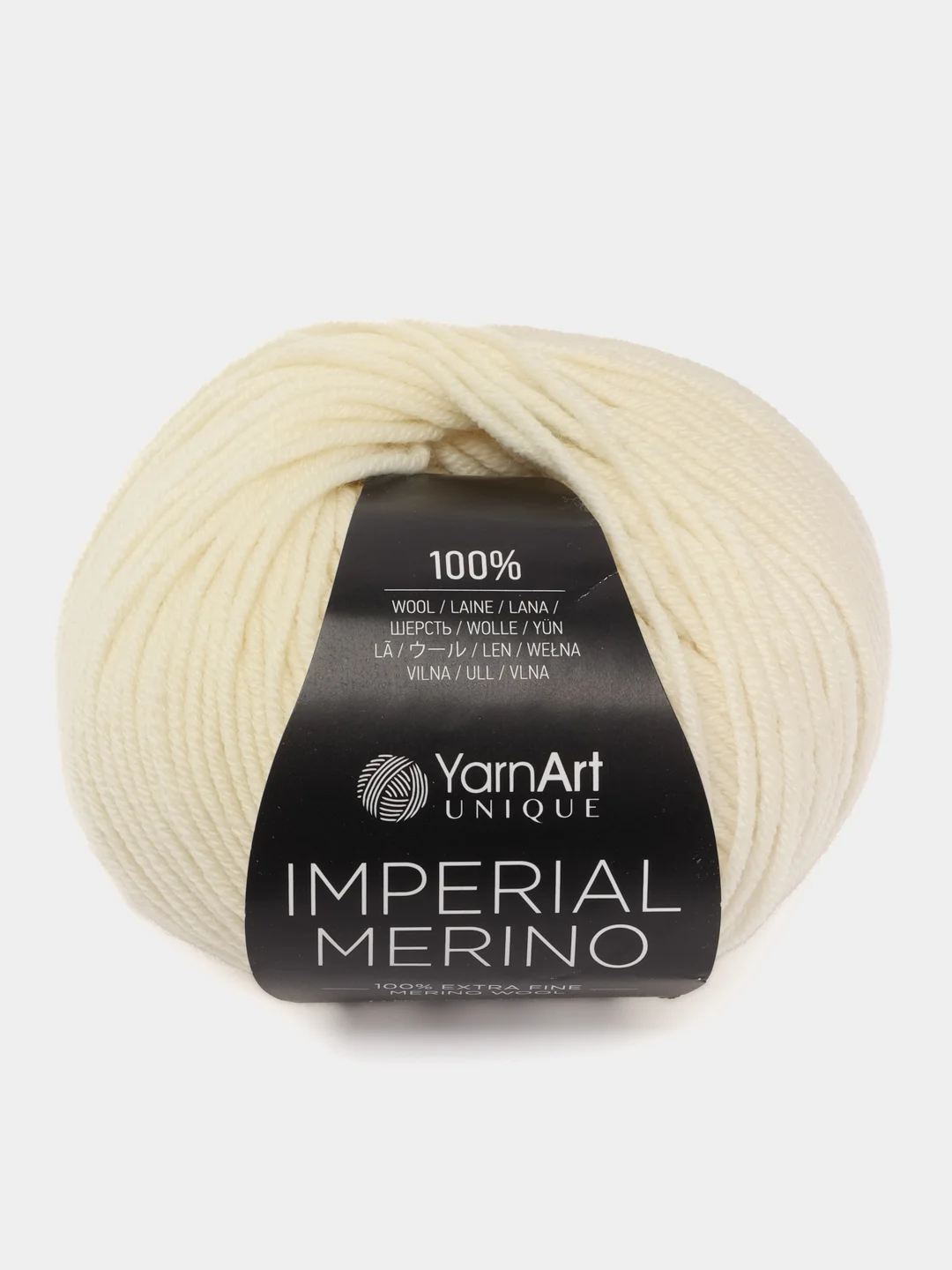 Молочный пряжа YarnArt Imperial Merino, 100% мериносовая шерсть, 50 г, 100 м