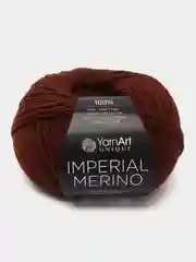 Коричневый пряжа YarnArt Imperial Merino, 100% мериносовая шерсть, 50 г, 100 м