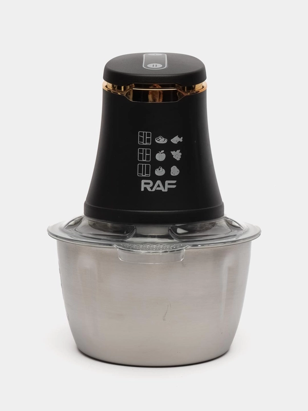 Кухонный блендер RAF 7034, чоппер, мельница, измельчитель, шинковка, мясорубка