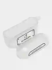Белый силиконовый чехол для наушников AirPods Pro прозрачный