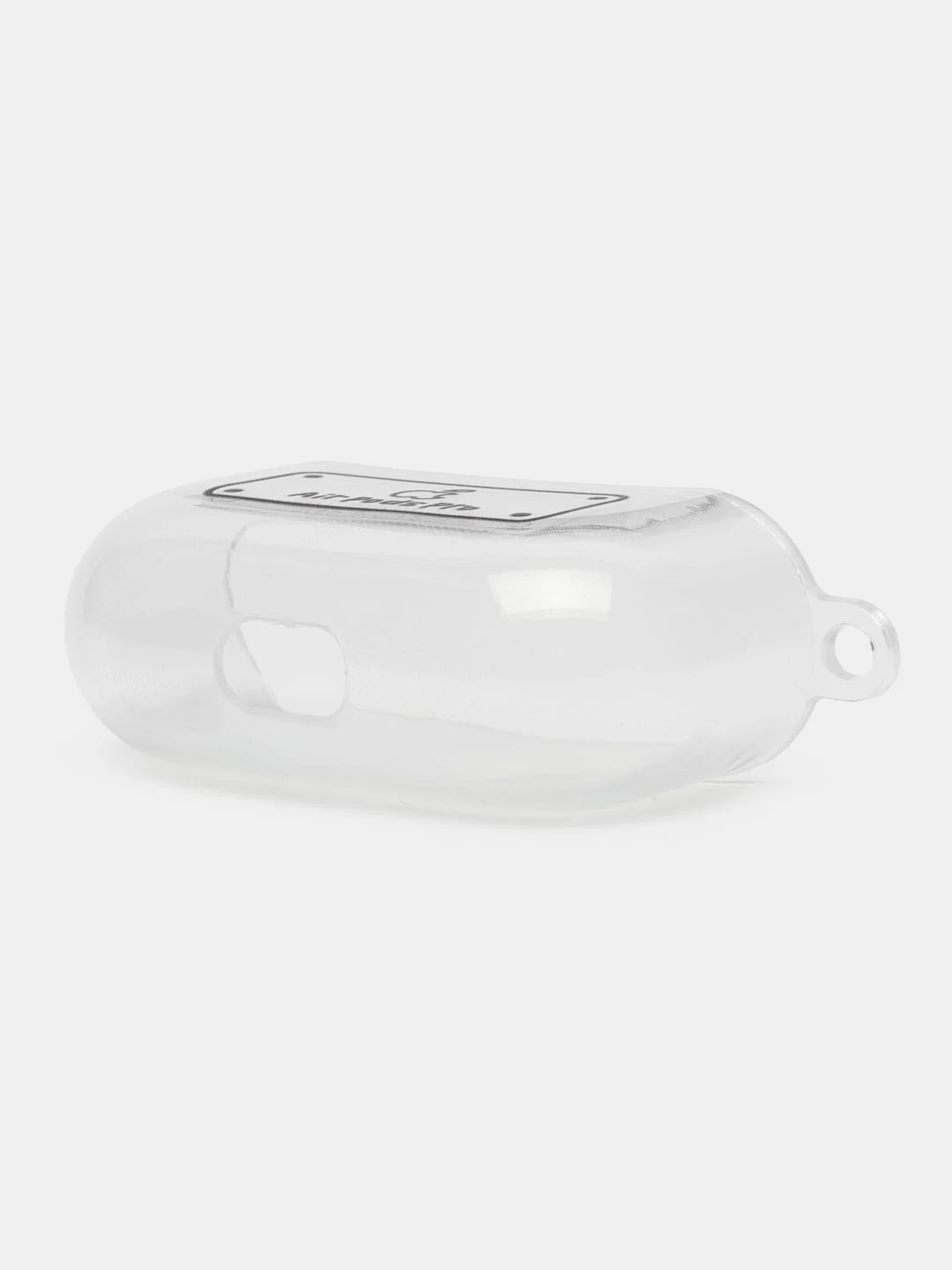 Белый силиконовый чехол для наушников AirPods Pro прозрачный
