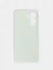 Светло-синий силиконовый чехол на Honor 90 Lite (Хонор 90 Лайт), прозрачный, с рисунком