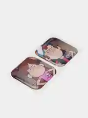 Алый 3d стикеры на телефон, парные