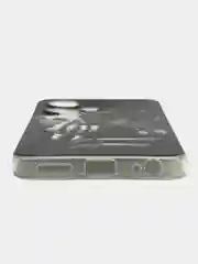 Оливковый чехол на Infinix Hot 30 Play (Инфиникс Хот 30 Плей) прозрачный, с рисунком
