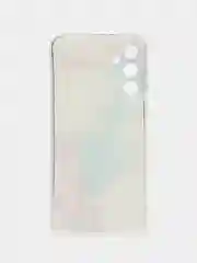 Ледяной чехол на Samsung Galaxy A24 (Галакси A24), прозрачный, с рисунком, защита камеры