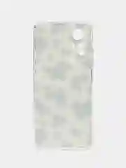 Золотистый хаки чехол прозрачный на Xiaomi Redmi Note 12S (Сяоми Редми Нот 12S), с рисунком, защита камеры