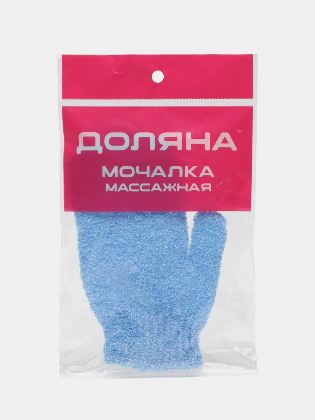 Мочалка-варежка для тела, разные цвета, 17 х 12 см
