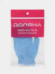 Мочалка-варежка для тела, разные цвета, 17 х 12 см