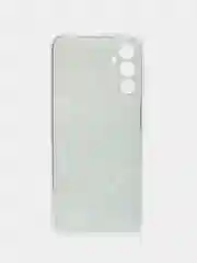 Бирюзовый чехол на Samsung Galaxy A14 4G (Галакси A14 4G), прозрачный, с рисунком, защита камеры