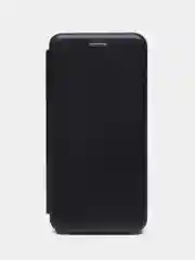 Темно-синий чехол-книжка на Huawei Honor 9 Lite, Хуавей Хонор 9 Лайт