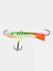 Лесной зеленый балансир в расцветках RAPALA Jigging Rap  для зимней рыбалки 9 г, 5 см