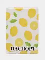 Желтый обложка для паспорта