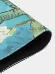 Бирюзовый коврик для мыши, тканевый, большой