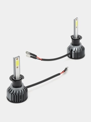 Светодиодные лампы LED S6 Н1, Н4, Н7, 6000К, 38W, 9-36V, IP68