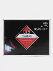 Светодиодные лампы LED S6 Н1, Н4, Н7, 6000К, 38W, 9-36V, IP68