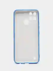 Голубой накладка для Realme C21Y/C25Y, виниловая, с рисунком